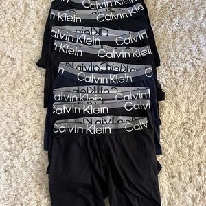 Calvin Klein Men's Boxer Briefs - Black and Gray